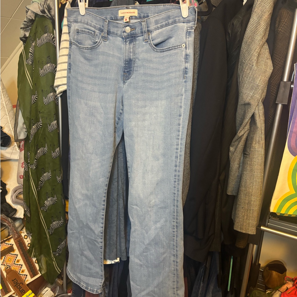 Lucky Brand Blue Straight Leg Denim